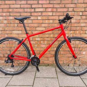 SERVICED (6316) 700c PINNACLE LITHIUM TWO 16-speed Disc Aluminium Hybrid BIKE Commuter BICYCLE XL